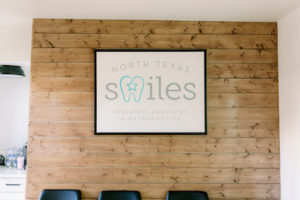 inside view of waiting room at North Texas Smiles